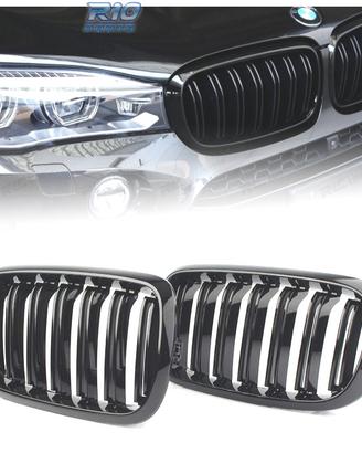 GRIGLIA BMW X5 F15 13-20 X6 F16 14- LOOK M NERO LU