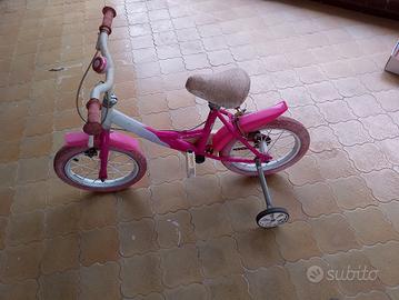 bicicletta bambino con rotelle