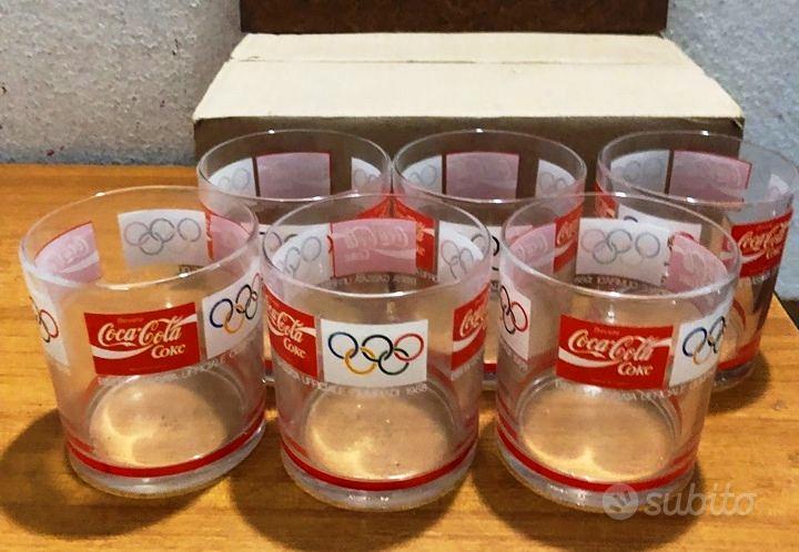 BICCHIERI COCA COLA ORIGINALI DA COLLEZIONE - Annunci Milano