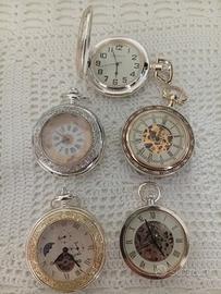 Lotto 5 Orologi Carica Manuale Anni 90