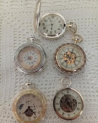 Lotto 5 Orologi Carica Manuale Anni 90