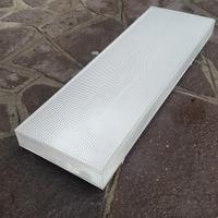 plafoniera 3F 2x18w con lampadine