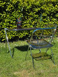 Platone desk e Plia Anonima Castelli