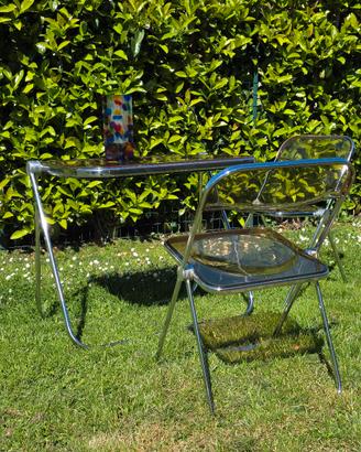 Platone desk e Plia Anonima Castelli