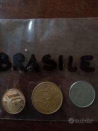 3 monete brasiliane 