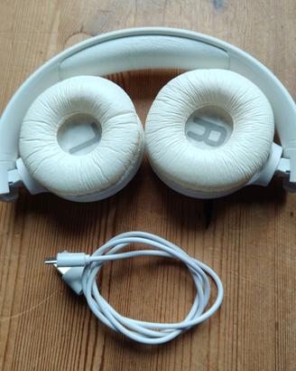 Cuffie Wireless JBL Tune 500 BT BIANCHE