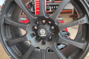 4 CERCHI 17" SPARCO S987 NERO OPACO KBA47824