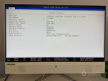 PC All in one Lenovo i5