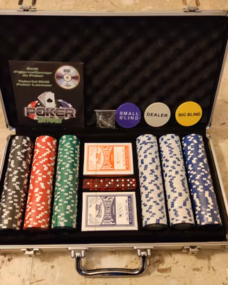 Set Fiches da Poker VALIGETTA