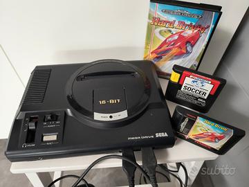 sega mega drive +joypad e giochi
