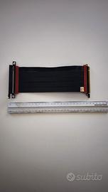 Riser scheda video PCIe 4.0 LINKUP Angolo Dritto