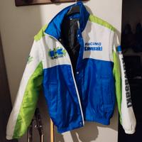 giacca a vento kawasaki racing