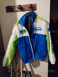 giacca a vento kawasaki racing
