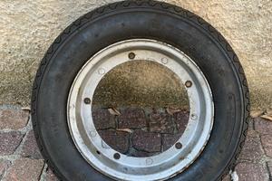 Cerchio e copertone piaggio per vespa pk/px