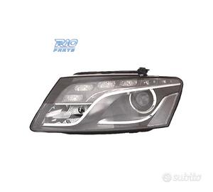 FANALE SINISTRO XENO AUDI Q5 08-12 LED FONDO NERO
