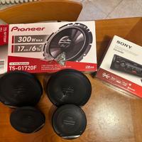 Difusore auto pioneer + autoradio