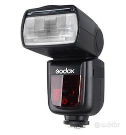 Godox Kit Flash V860II TTL(Canon-Nikon-Sony) NUOVO