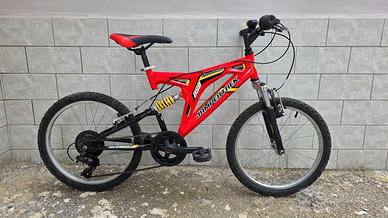 Bicicletta 20" Jumpertrek bi-ammortizzata