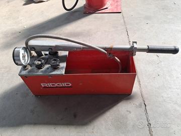 Pompa prova impianti idraulici RIGID