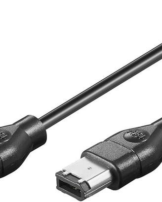 Cavo FireWire IEEE-1394 spina 6 poli / spina 6 pol