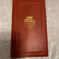 Astuccio Porta Polizza Assicurazioni Generali Vint