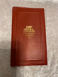 Astuccio Porta Polizza Assicurazioni Generali Vint