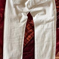 Jeans uomo colore bianco