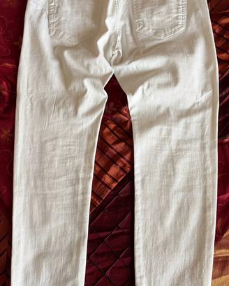 Jeans uomo colore bianco