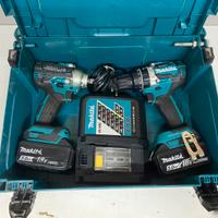 Kit makita trapano avvitatore e boccolatrice