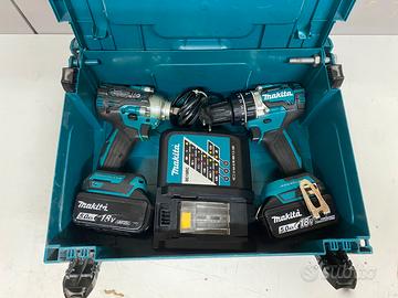 Kit makita trapano avvitatore e boccolatrice