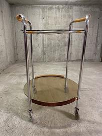 carrellino rotondo da salotto