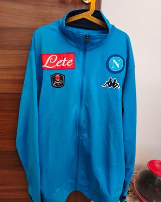 tuta sportiva calcio napoli anni 2015/16