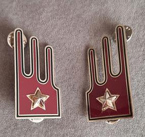 Mostrine 7° Lancieri Milano - Cavalleria Esercito