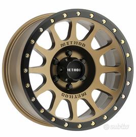 Method 305 BRONZO cerchi JEEP Wrangler JK JL