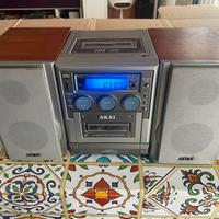 Impianto stereo Akai