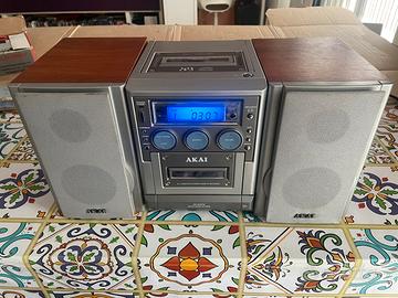 Impianto stereo Akai