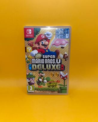 New super mario bros.U deluxe nintendo switch