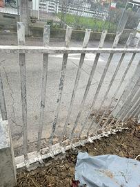 Cancello ferro zincato