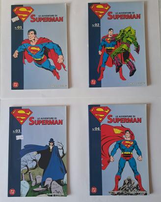 Le Avventure di SuperMan primi 4 numeri