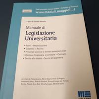 MANUALE DI LEGISLAZIONE UNIVERSITARIA ED. MAGGIOLI