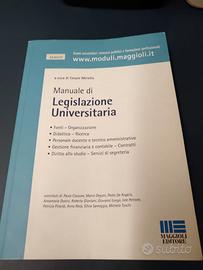MANUALE DI LEGISLAZIONE UNIVERSITARIA ED. MAGGIOLI