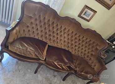 Salotto in stile Barocco del 900 Novecento