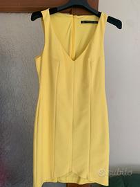 Abito estivo Zara giallo TG S