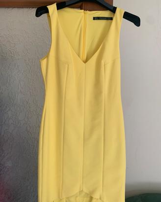 Abito estivo Zara giallo TG S