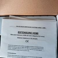 extender hdmi 4k , 100 mt  (nuovo)