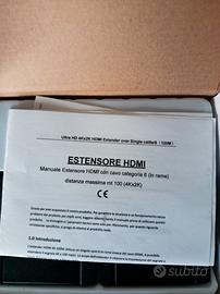 extender hdmi 4k , 100 mt  (nuovo)