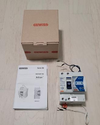 Gewiss Restart GW94817R interruttore differenziale