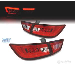 FANALI PER RENAULT CLIO 4 13-16 LIGHT BAR ROSSO CR