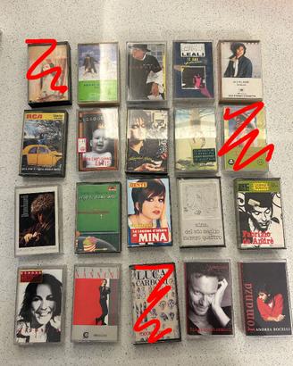 musicassette varie italiane