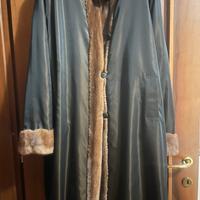Cappotto reversibile in vera pelliccia